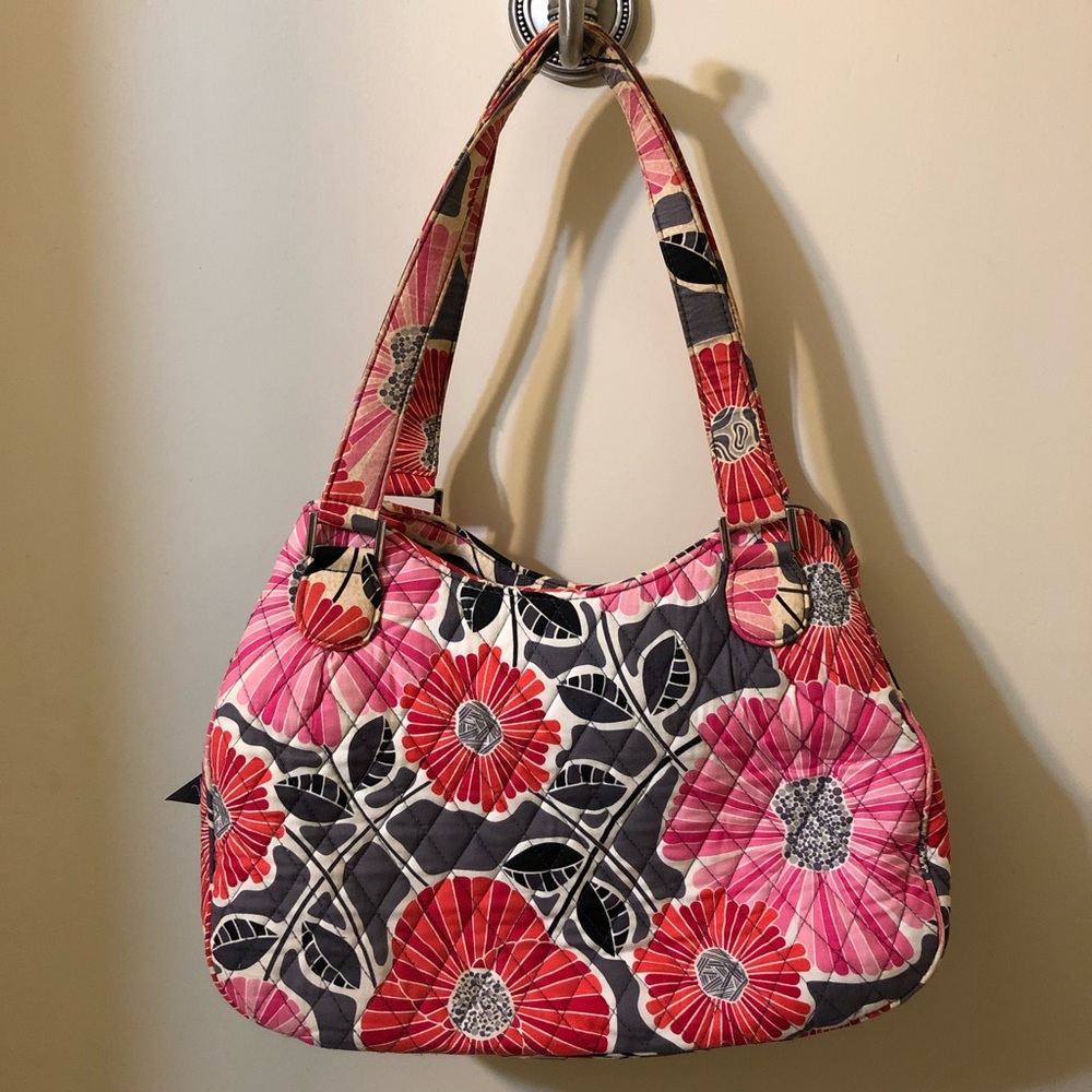 Vera Bradley Cheery Blossom Emily Satchel